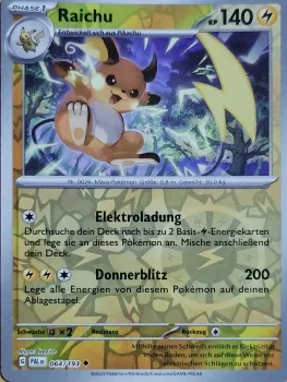 Raichu 064/193 - Reverse Holo